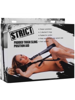 Σετ Δεσίματος XR Strict Padded Thigh Sling Position Aid Μαύρο