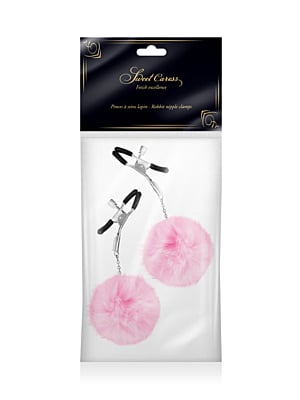 Σφιγκτήρες Θηλών Nipple Clamps Pinces A Seins (2pcs) - Ροζ