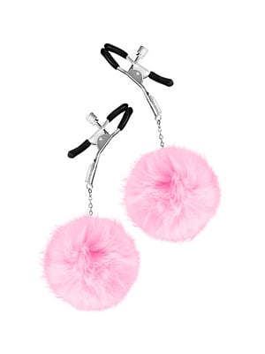 Σφιγκτήρες Θηλών Nipple Clamps Pinces A Seins (2pcs) - Ροζ