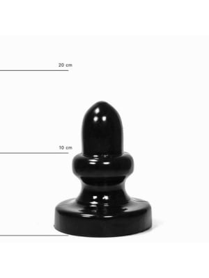 All Black - AB 52 Μαύρο ABS/PVC Dildo
