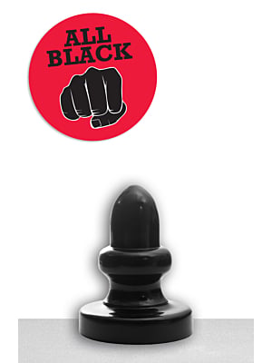 All Black - AB 52 Μαύρο ABS/PVC Dildo
