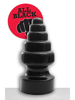 Πρωκτική Σφήνα All Black - AB 53 από Συμπαγές ABS/PVC