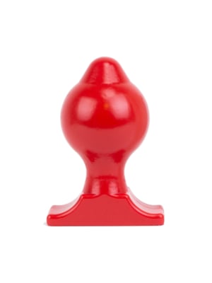 Κλασική Πρωκτική Σφήνα ABR74 Butt Plug 18 cm (Κόκκινη) - All Black