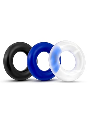 Power Plus Triple Donut Ring Set