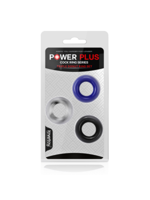 Power Plus Triple Donut Ring Set