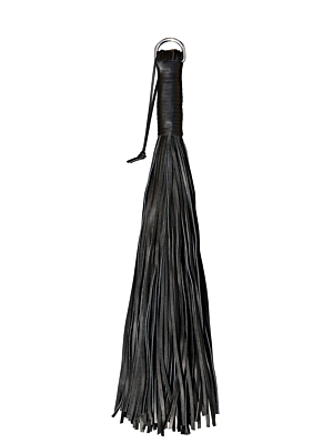 Kiotos Leather Black Whip Soft 60cm - 100 Strings