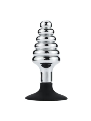 Μεταλλική Πρωκτική Σφήνα Kiotos Sucker Butt Plug Thread