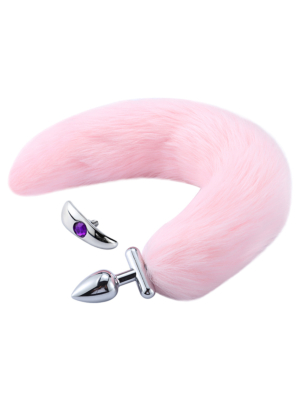 Screwed Pink Tail Plug