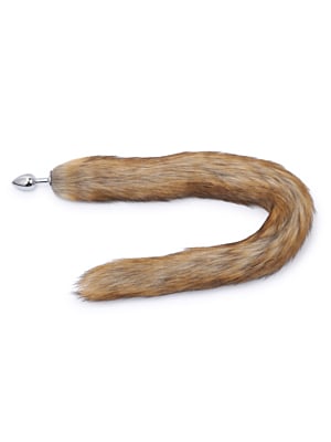Kiotos Fox Tail Plug Brown Long