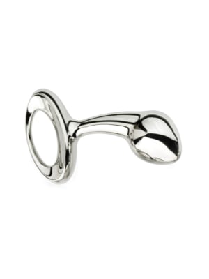 Ατσάλινη Πρωκτική Σφήνα Pure Stainless Steel Butt Plug (Small) - Njou