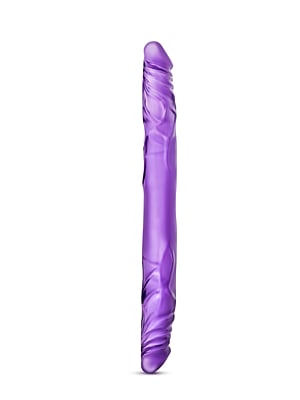 Blush B Yours 14 Inch Double Dildo – Purple