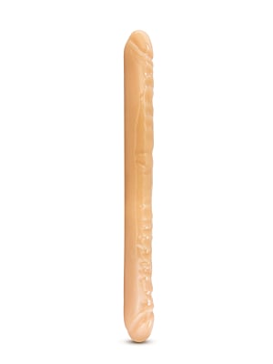 B YOURS 18INCH DOUBLE DILDO BEIGE