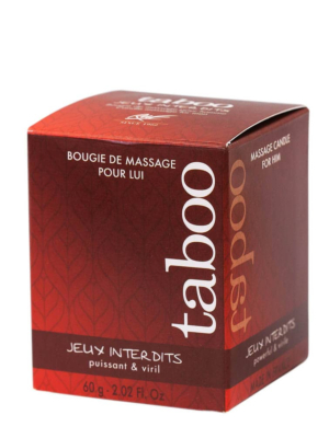 TABOO JEUX INTERDITS CANDLE FOR MEN 60gr