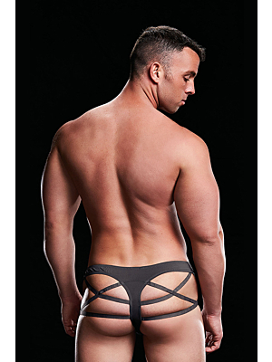 LOW-RISE THONG-GREY