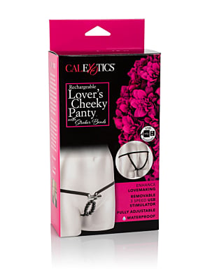 Rechargeable Panty with Beads One Size
