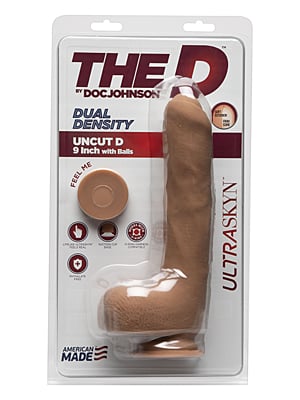 Uncut D 9 In w Balls Ultraskyn - Caramel  22,2cm