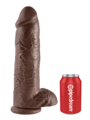 King Cock 12" Cock with Balls