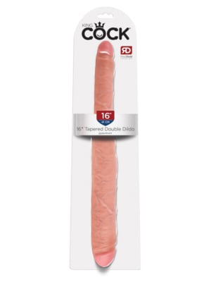 Διπλό Ομοίωμα - King Cock  16" Tapered Double Dildo