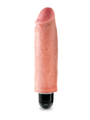 Σκληρός Δονητής King Cock Vibrating Stiffy χρώμα του δέρματος- 15εκ.