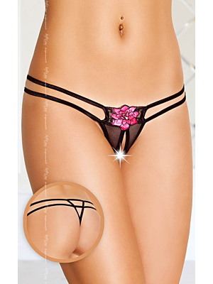 Γυναικείο στρίνγκ G-String 2413 - Black One Size (S - L)