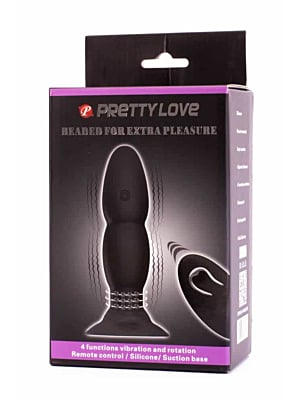 Πρωκτική Σφήνα Με Τηλεχειρισμό και Δόνηση - Pretty Love Beaded