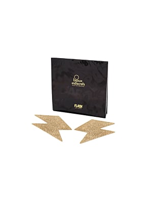 Bijoux Indiscets SI Flash Bolt Pasties Gold