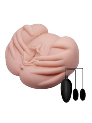 Men's Masturbator with bullet Flesh