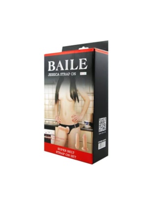 Strap-On με Ιμάντες και Δύο Ομοιώματα από την BAILE