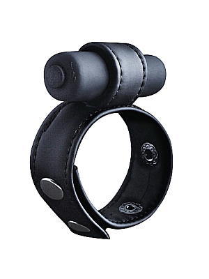 Leather Cock Ring - Black