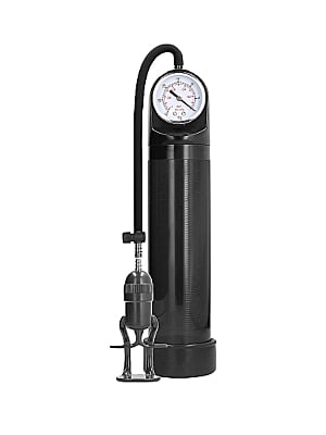 Deluxe  Pump With Advanced PSI Gauge - Black