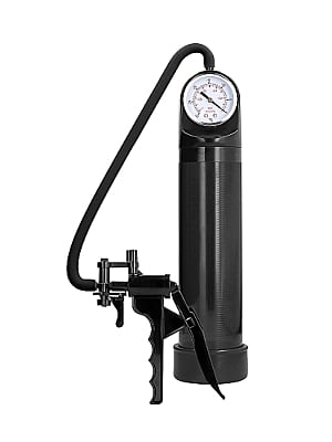 Elite Pump With Advanced PSI Gauge - Black