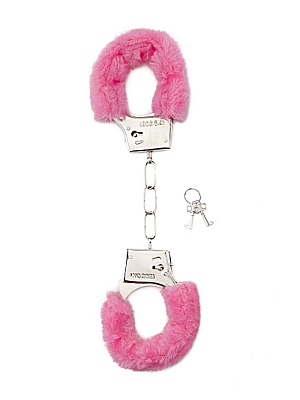 Furry Handcuffs - Pink