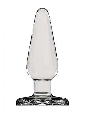 Butt Plug - Basic - 5 Inch - Glass