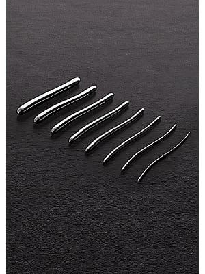 Hegar-Sound-Double End Stainless Steel Urethral Dilators (8pcs) - Triune