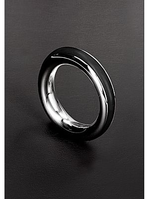 Μεταλλικό Δαχτυλίδι Πέους Cazzo Cock Ring 40 mm (Μαύρο) - Triune