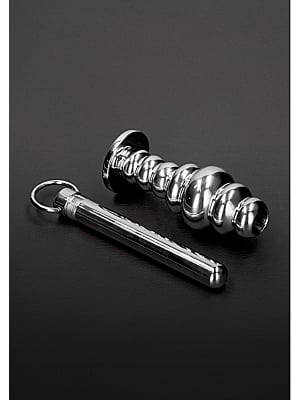 Ribbed Tunnel Butt Plug