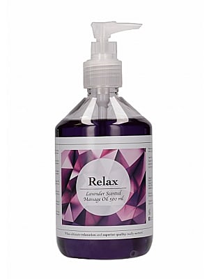 Relax - Lavender Scented Massage Oil - 500 ml