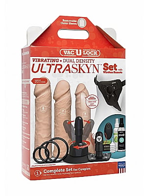 Vibrating Dual Density ULTRASKYNΒ™ Set - Vanilla