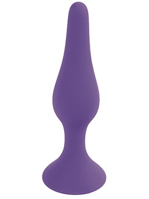 Πρωκτική Σφήνα Boss Silicone Butt Plug (Μωβ) - Extra Large