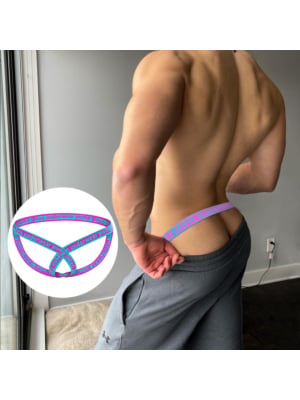 Sexy Underwear Men Jockstrap Purple