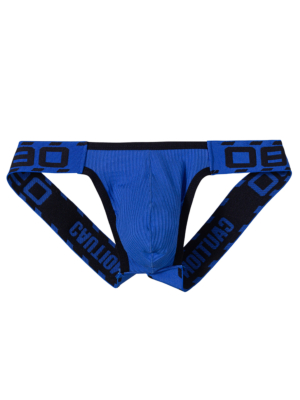  Mens Thongs Jockstraps Underwear Cotton Blue