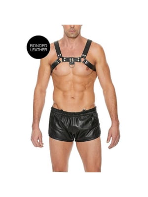 Chest Bulldog Harness - Black