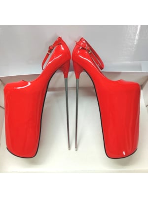 Women's High Heels 30 cm Extreme High Heels Platform Boots Stiletto Red
