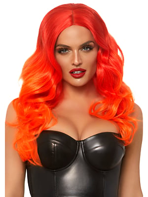 Ombre long wavy wig