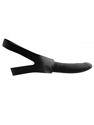 Face Fuck Strap On Mouth Gag Dildo - Xr Brands - Master Series