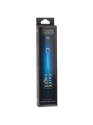 Κλιπσάκια κλειτορίδας- Fifty Shades of Grey - Darker Just Sensation Beaded Clitoral Clamp