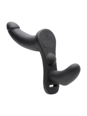 Xr Brands SU Double Take - Penetration - Strap-On Harness - Black
