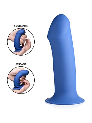 Squeezable Thick Phallic Cock (Flesh) - Μη Ρεαλιστικό Ομοίωμα Πέους Σιλικόνης XR Brands
