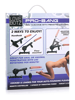 Pro-Bang Sex Machine with Remote Control