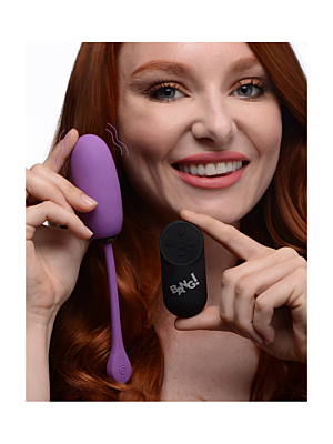 28X Plush Egg & Remote Control - Purple